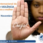 Dia mundial da não-violência contra a mulher